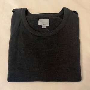American Eagle Outfitters Women's Charcoal Gray Sweatshirt